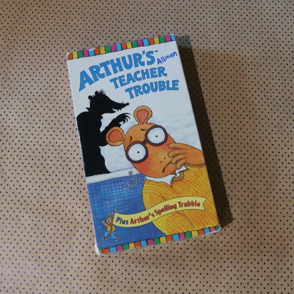 Arthur’s Teacher Trouble VHS